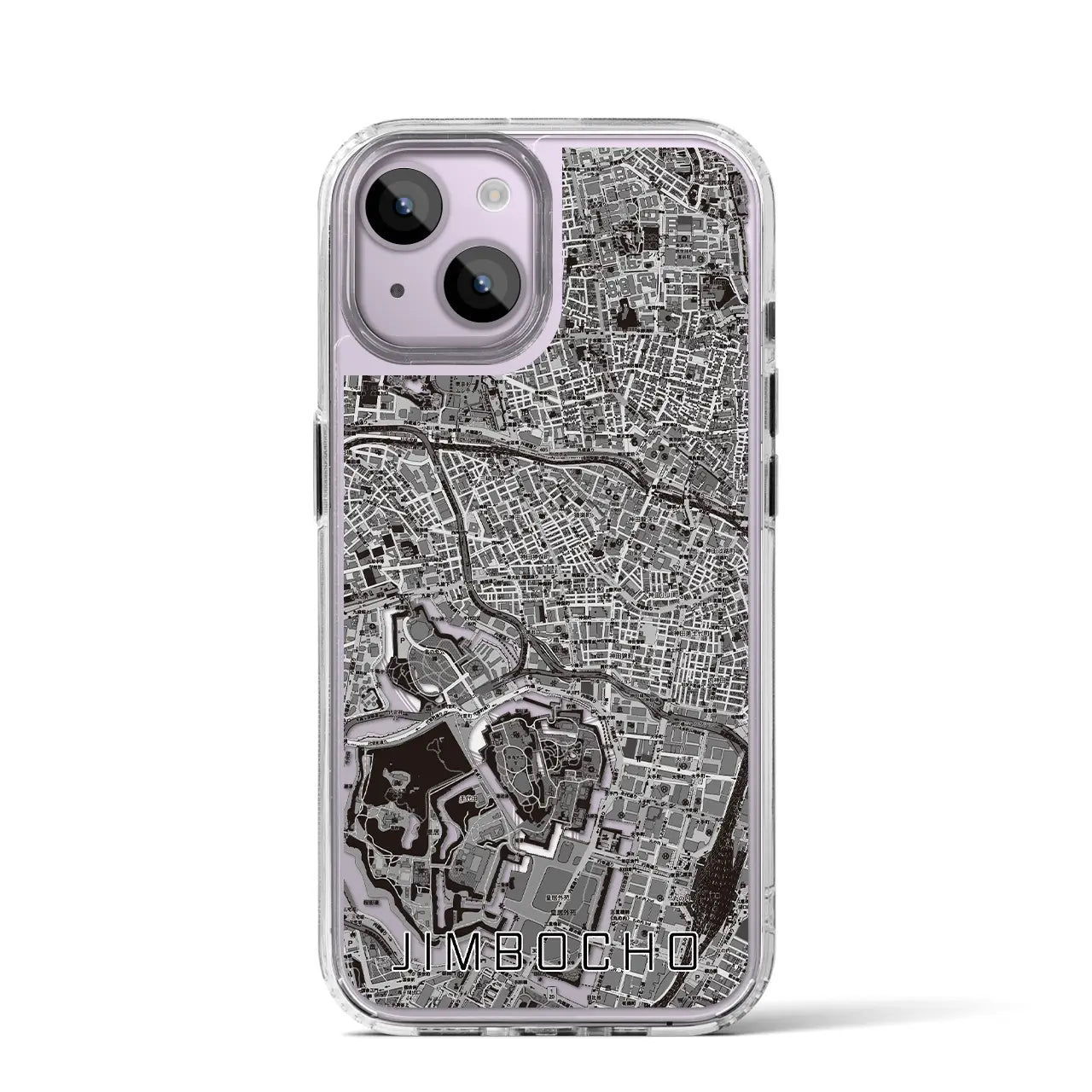 【神保町(東京都)】地図柄iPhoneケース(MagSafeタイプ)