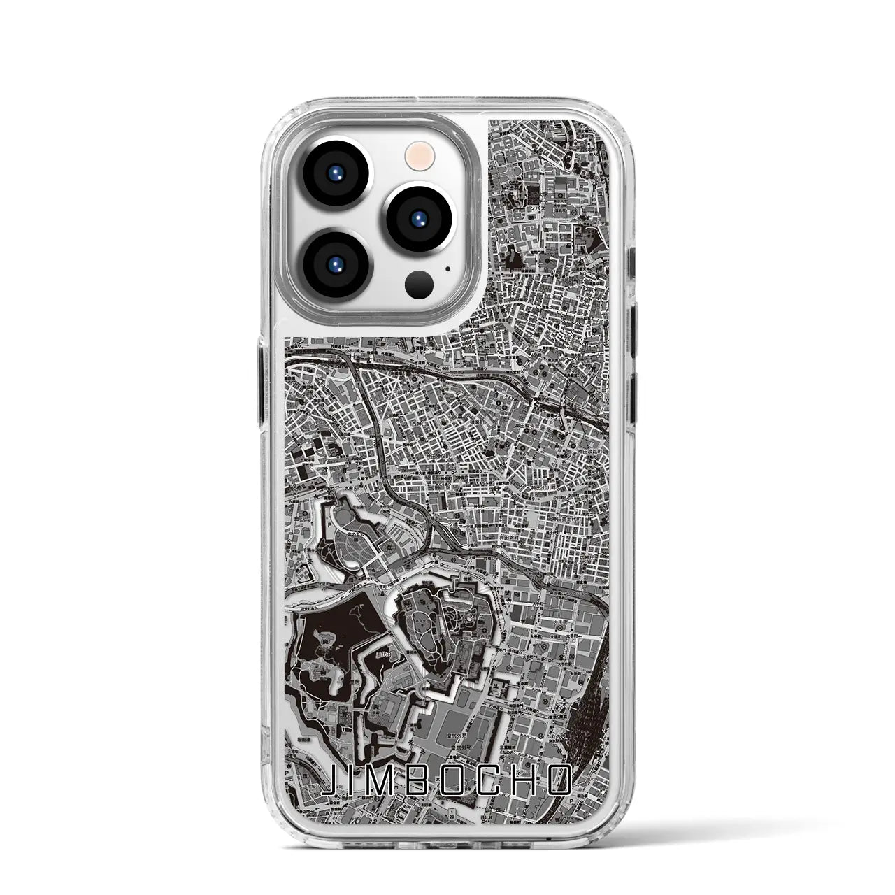 【神保町(東京都)】地図柄iPhoneケース(MagSafeタイプ)