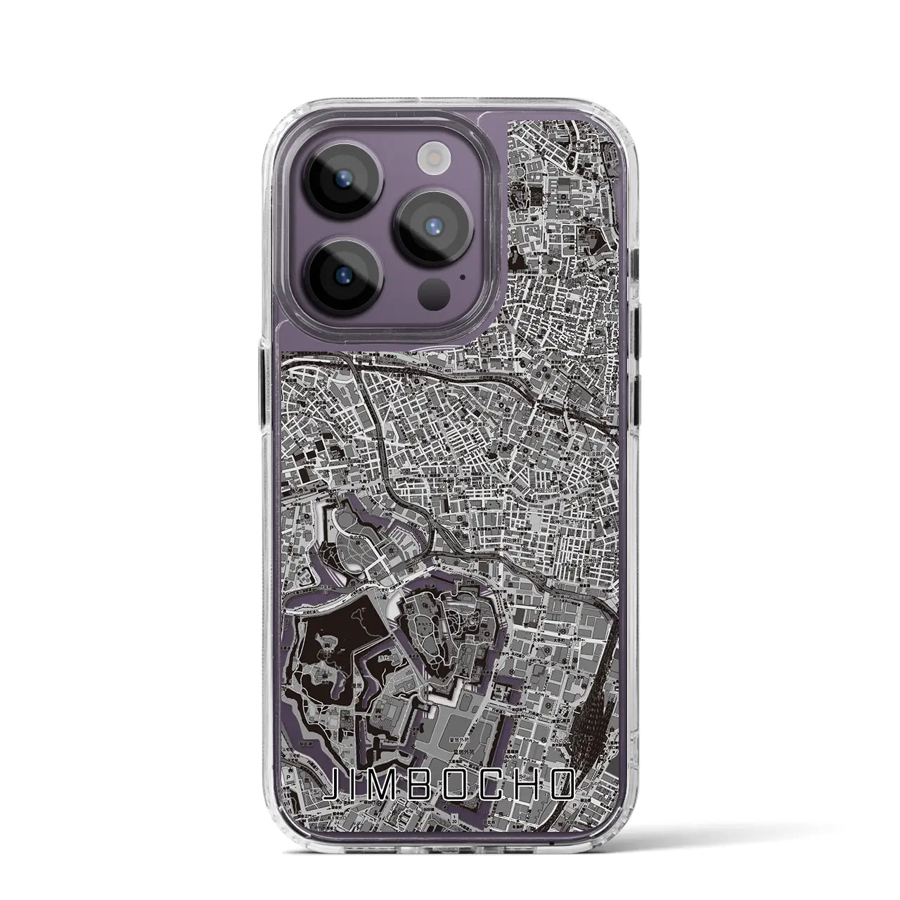 【神保町(東京都)】地図柄iPhoneケース(MagSafeタイプ)