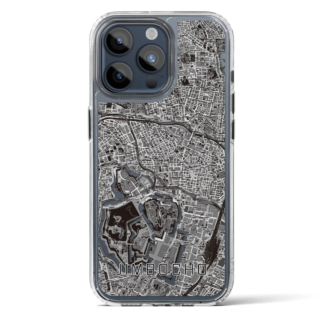 【神保町(東京都)】地図柄iPhoneケース(MagSafeタイプ)