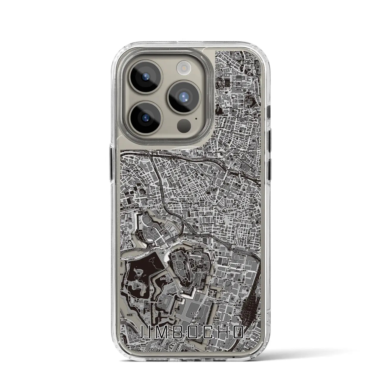 【神保町(東京都)】地図柄iPhoneケース(MagSafeタイプ)