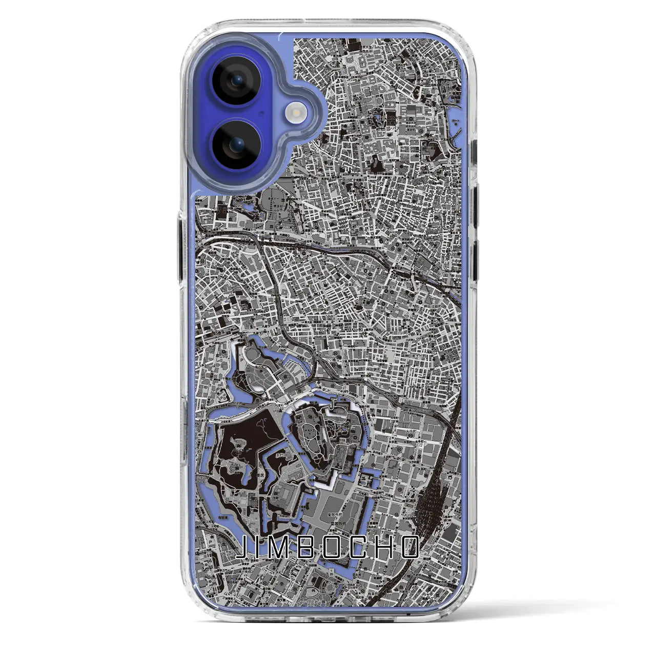 【神保町(東京都)】地図柄iPhoneケース(MagSafeタイプ)