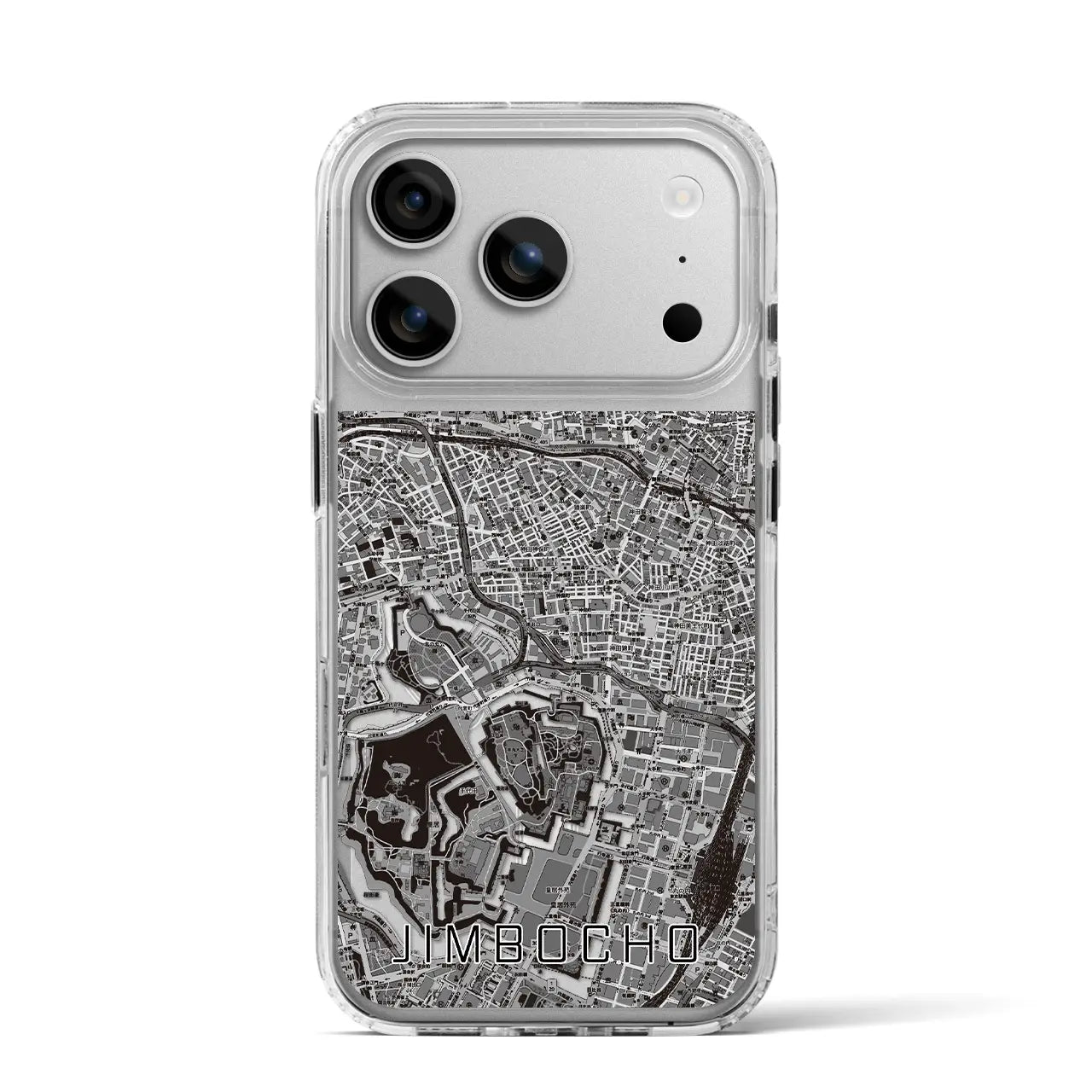 【神保町(東京都)】地図柄iPhoneケース(MagSafeタイプ)