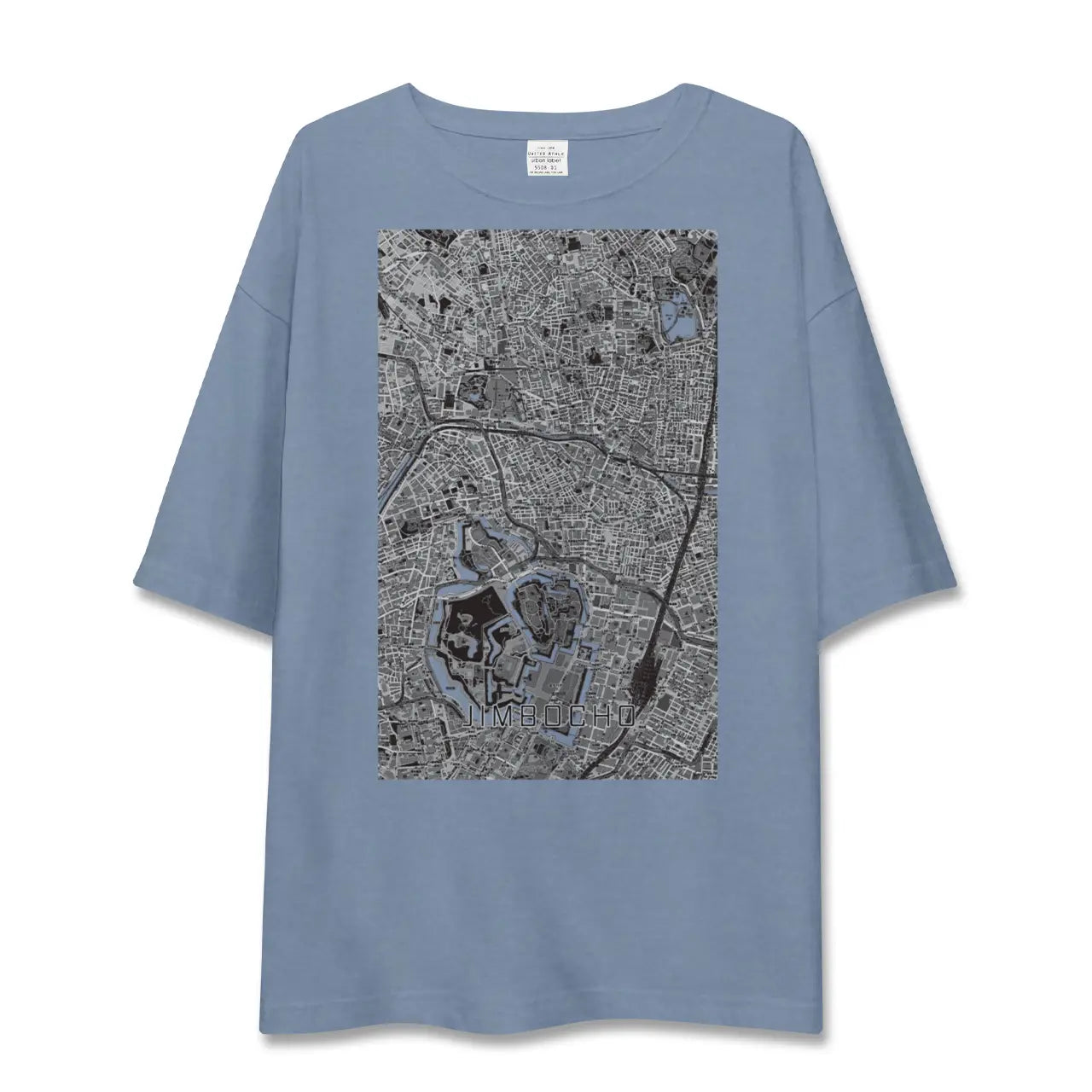 【神保町(東京都)】地図柄ビッグシルエットTシャツ