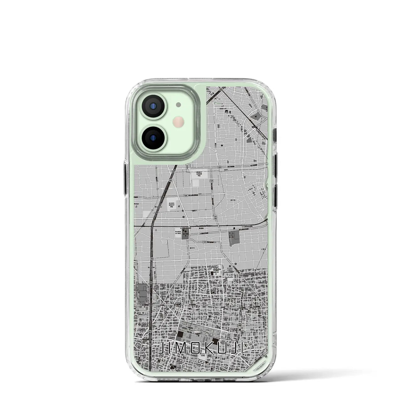 【甚目寺(愛知県)】地図柄iPhoneケース(MagSafeタイプ)