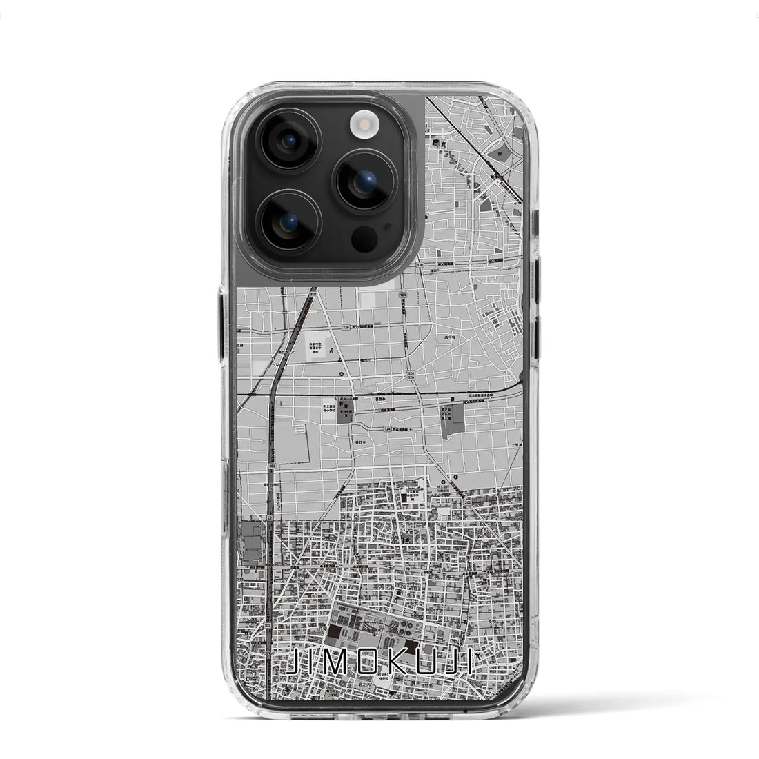 【甚目寺(愛知県)】地図柄iPhoneケース(MagSafeタイプ)