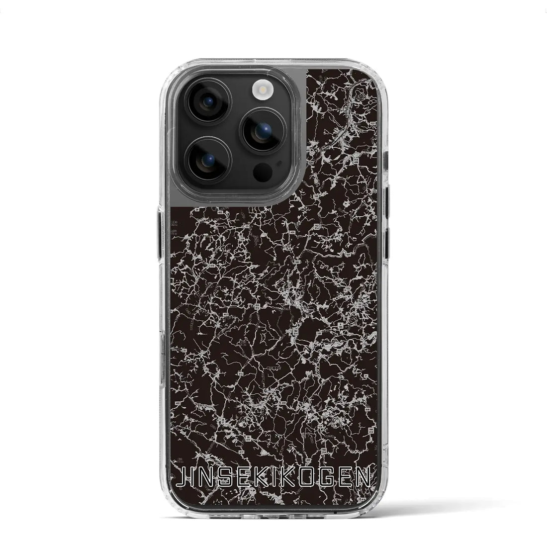 【神石高原(広島県)】地図柄iPhoneケース(MagSafeタイプ)