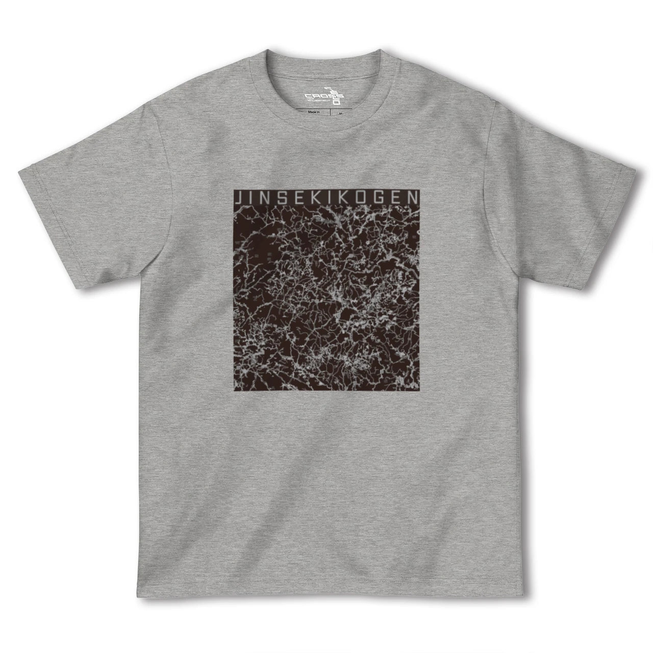 【神石高原(広島県)】地図柄ヘビーウェイトTシャツ