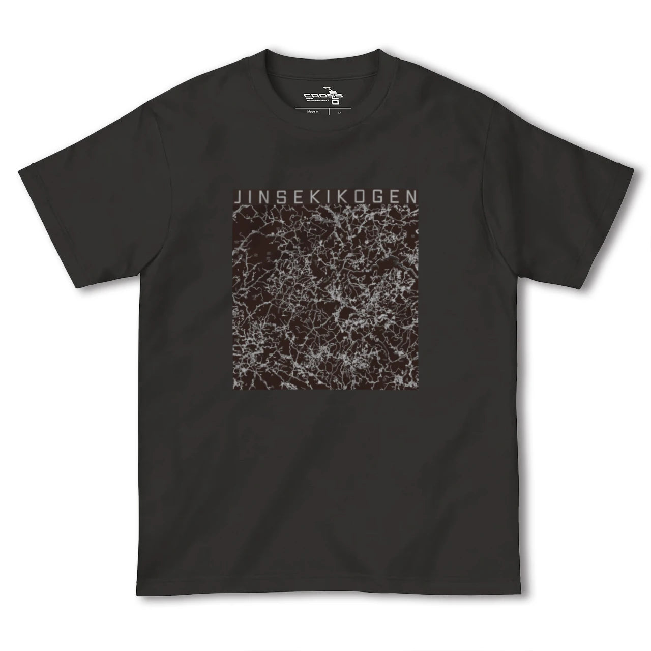 【神石高原(広島県)】地図柄ヘビーウェイトTシャツ
