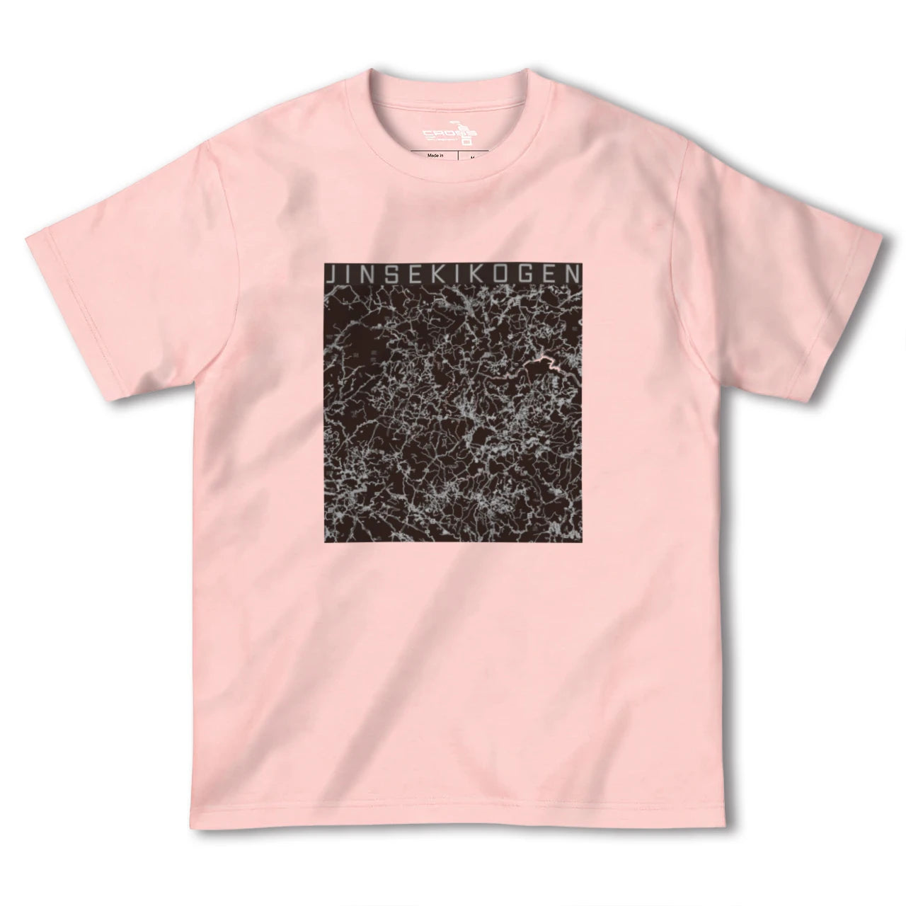 【神石高原(広島県)】地図柄ヘビーウェイトTシャツ
