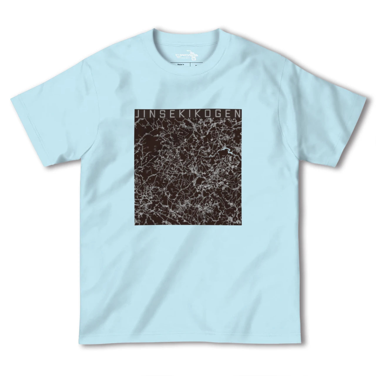 【神石高原(広島県)】地図柄ヘビーウェイトTシャツ
