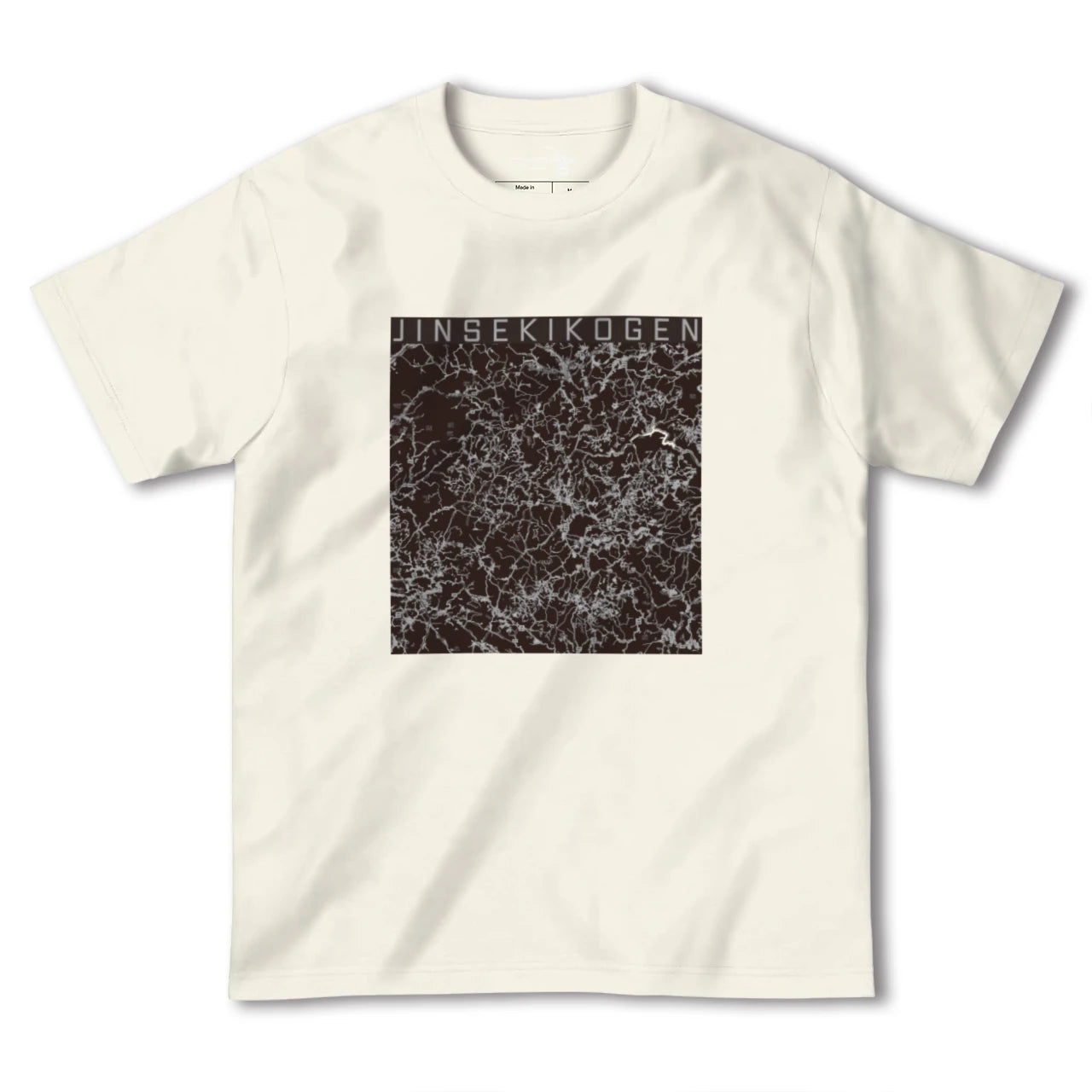 【神石高原(広島県)】地図柄ヘビーウェイトTシャツ