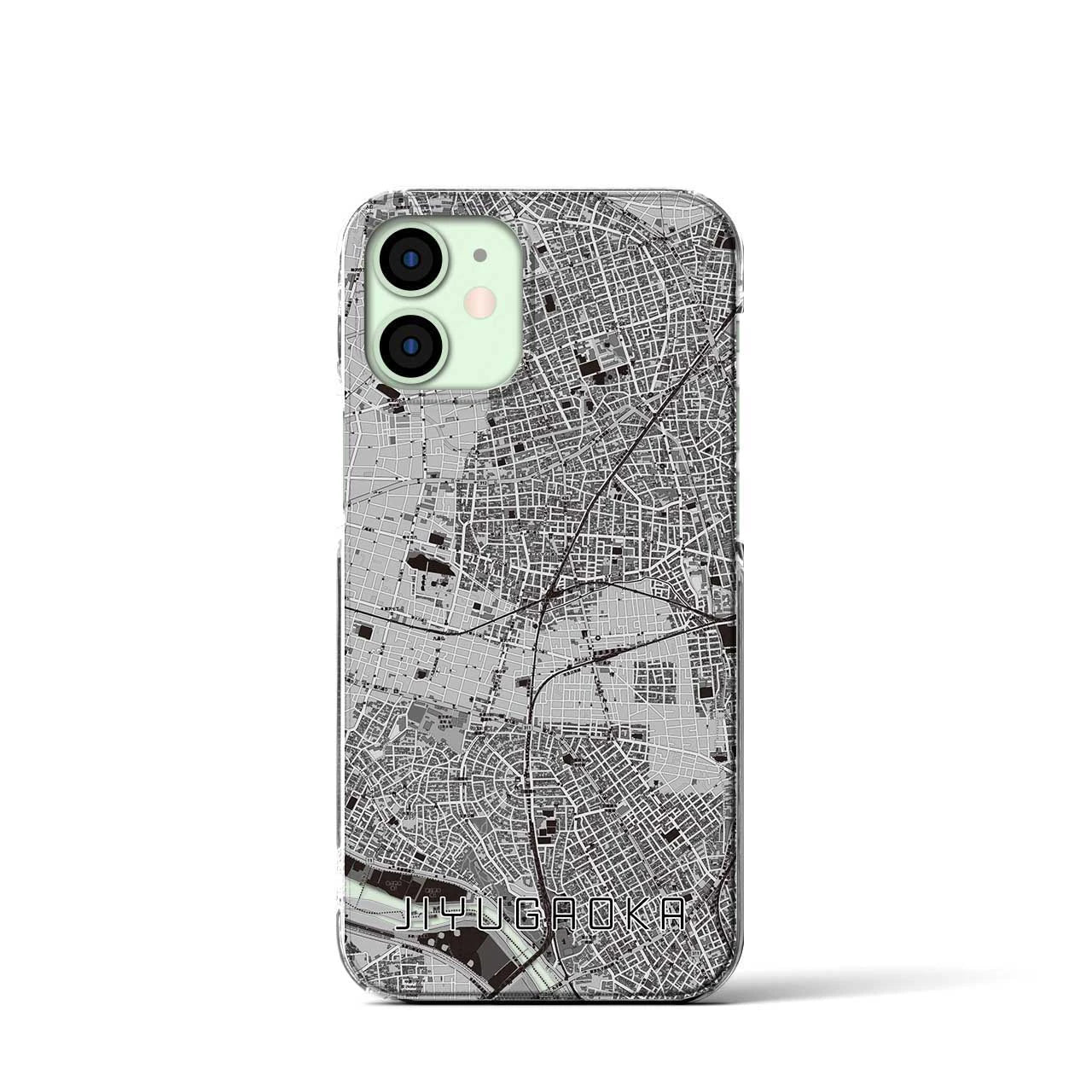 【自由が丘(東京都)】地図柄iPhoneケース(クリアタイプ)