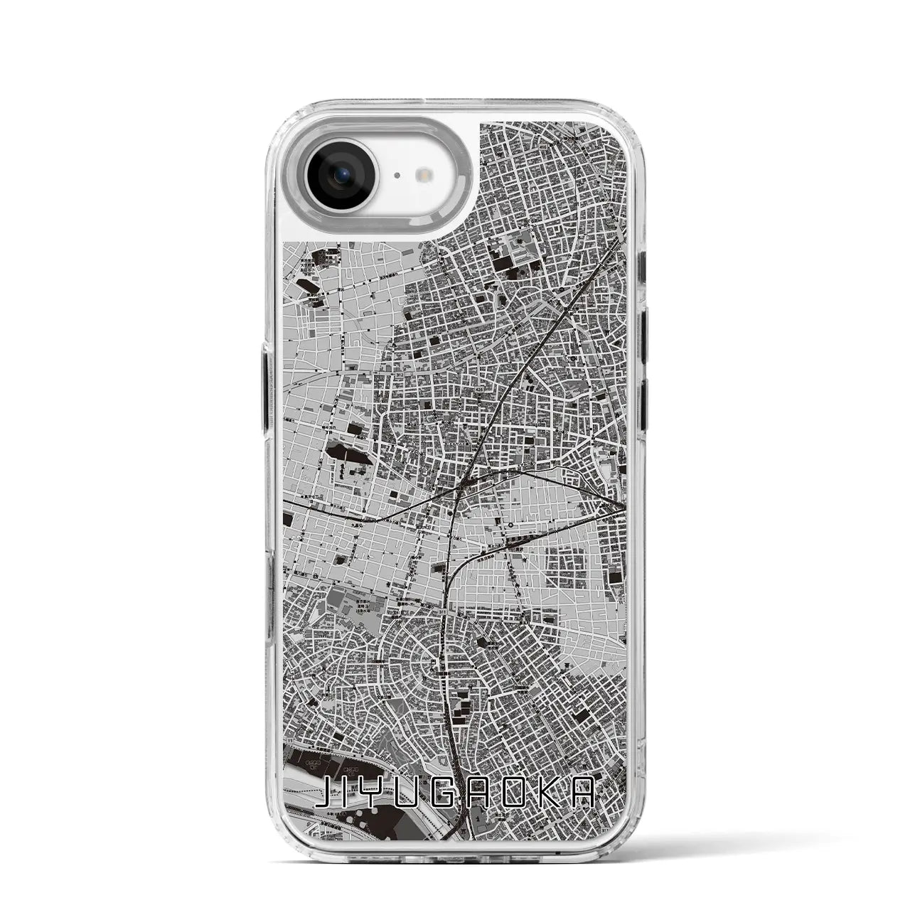 【自由が丘(東京都)】地図柄iPhoneケース(MagSafeタイプ)