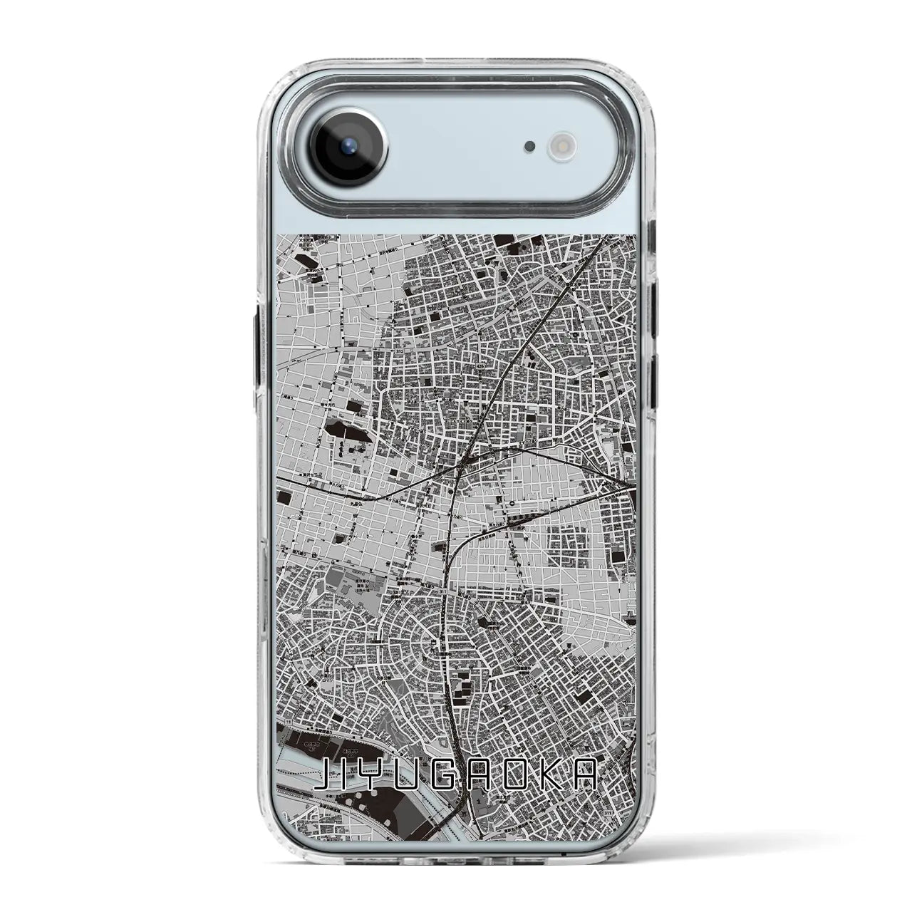 【自由が丘(東京都)】地図柄iPhoneケース(MagSafeタイプ)