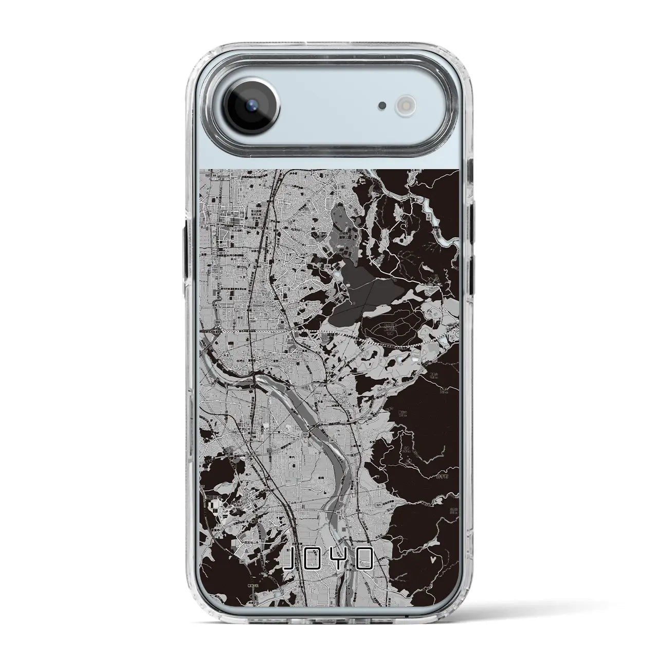 【城陽(京都府)】地図柄iPhoneケース(MagSafeタイプ)