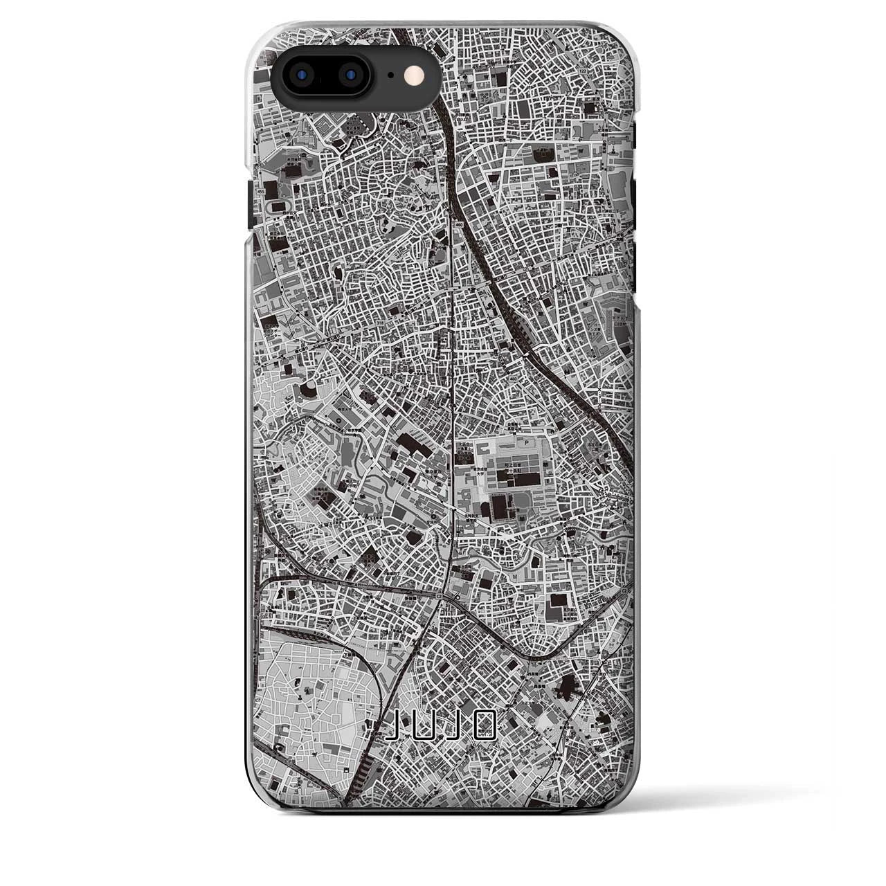 【十条(東京都)】地図柄iPhoneケース(クリアタイプ)