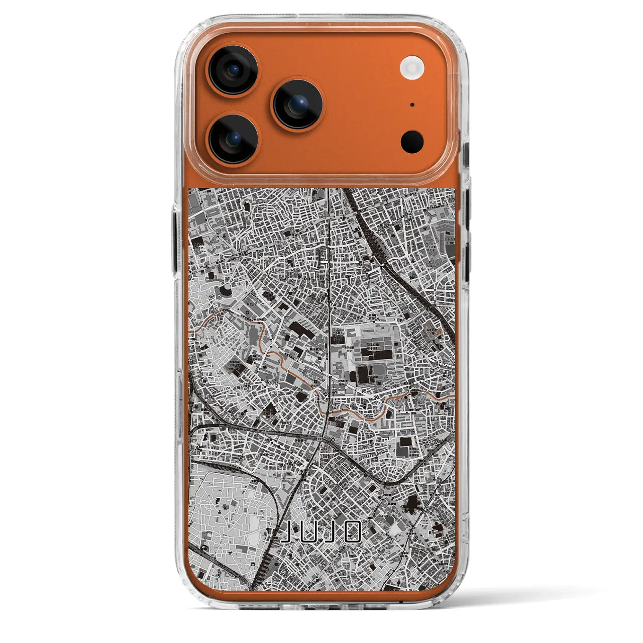 【十条(東京都)】地図柄iPhoneケース(MagSafeタイプ)