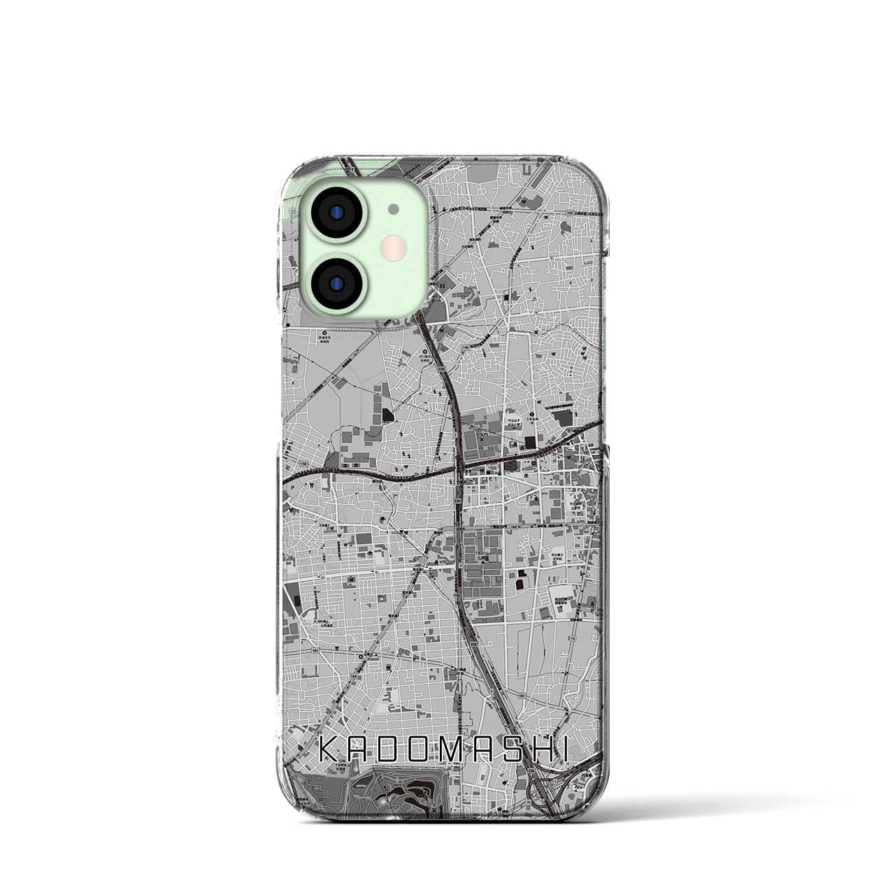 【門真市(大阪府)】地図柄iPhoneケース(クリアタイプ)