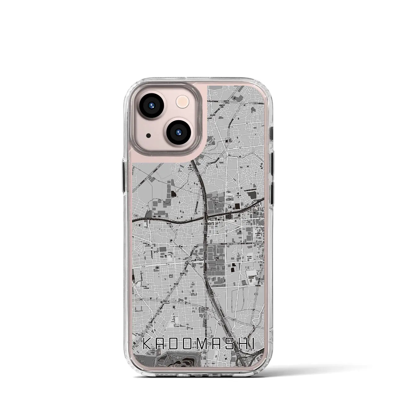 【門真市(大阪府)】地図柄iPhoneケース(MagSafeタイプ)