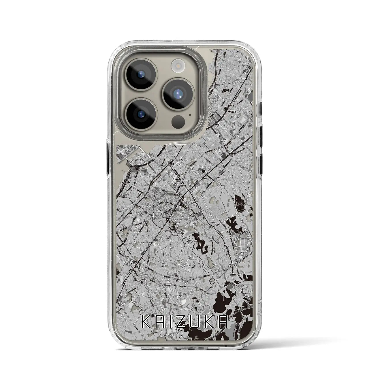【貝塚(大阪府)】地図柄iPhoneケース(MagSafeタイプ)