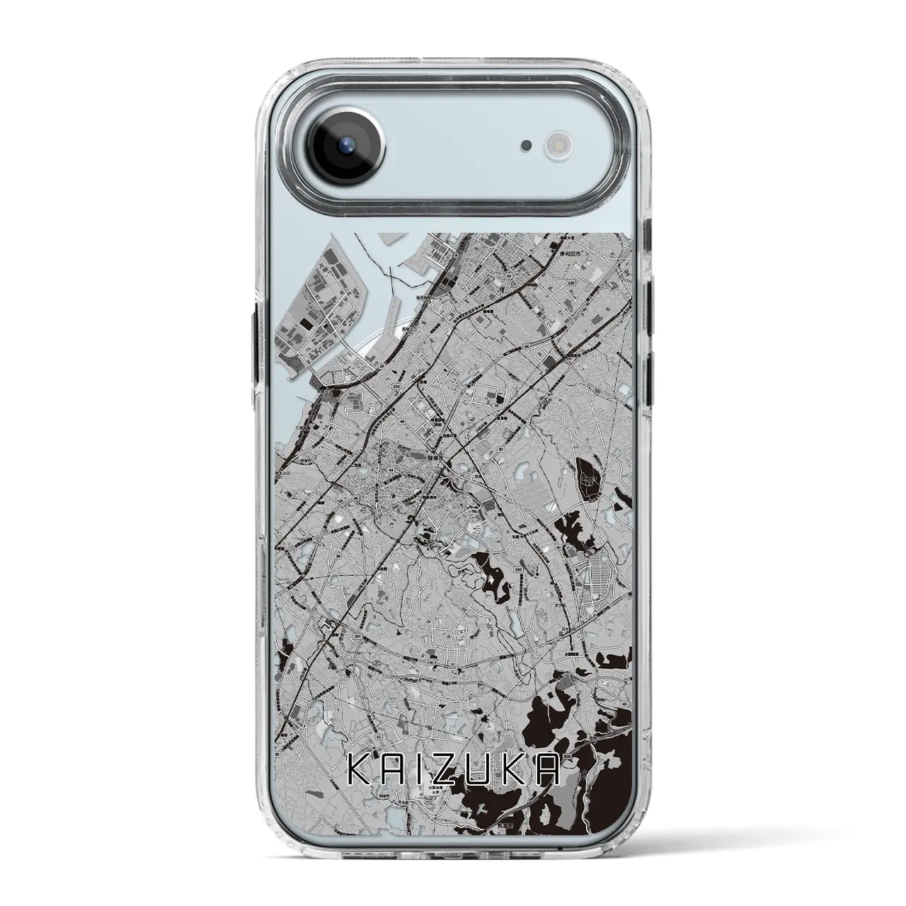 【貝塚(大阪府)】地図柄iPhoneケース(MagSafeタイプ)