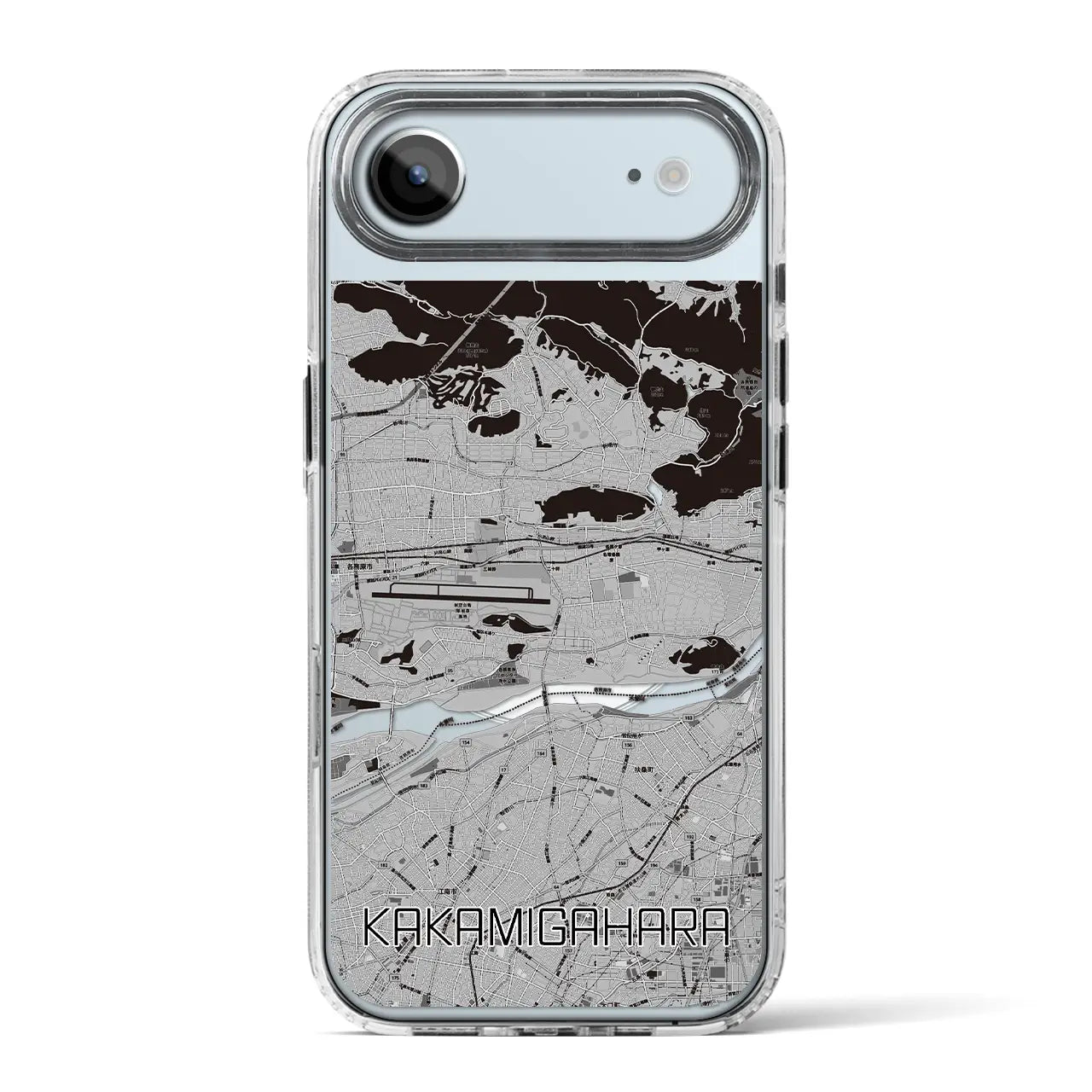 【各務原(岐阜県)】地図柄iPhoneケース(MagSafeタイプ)