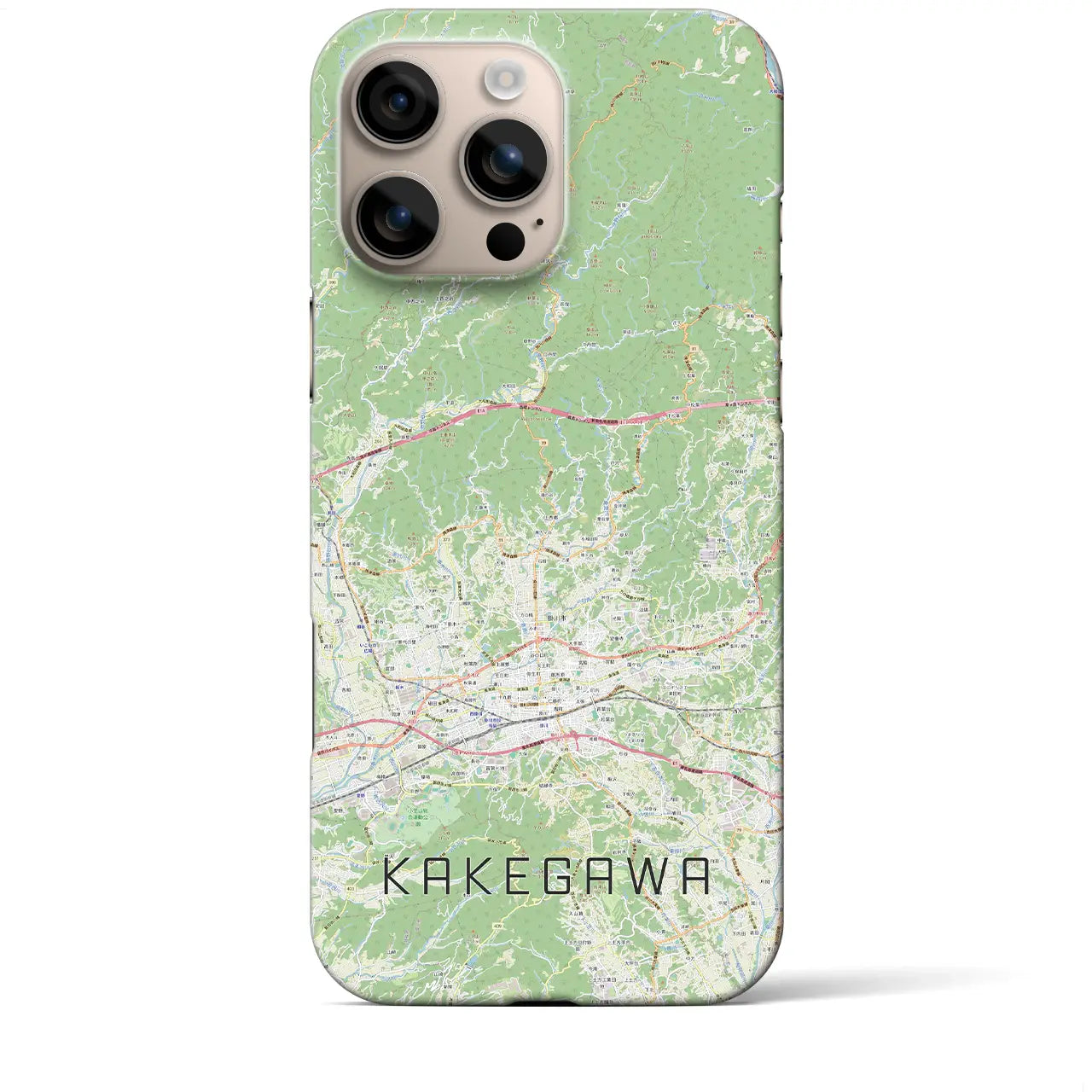【掛川2(静岡県)】地図柄iPhoneケース(バックカバータイプ)
