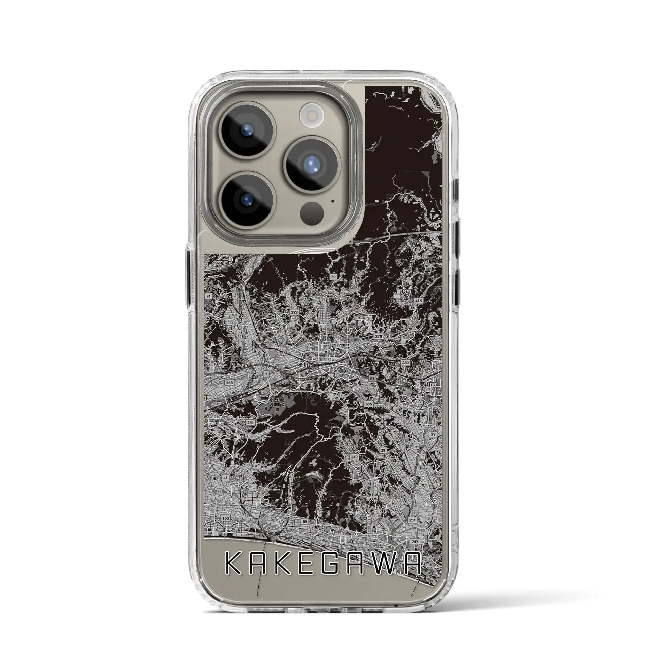 【掛川3(静岡県)】地図柄iPhoneケース(MagSafeタイプ)