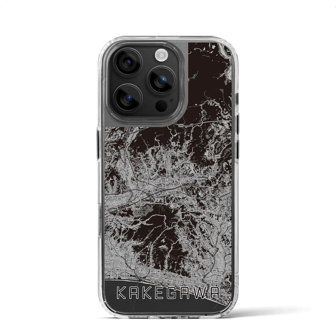 【掛川3(静岡県)】地図柄iPhoneケース(MagSafeタイプ)