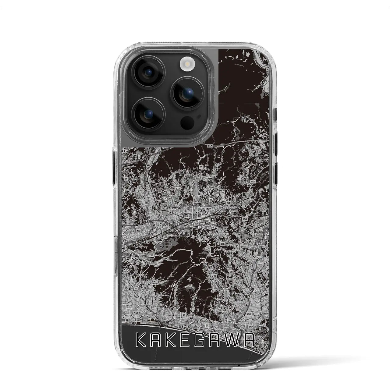 【掛川3(静岡県)】地図柄iPhoneケース(MagSafeタイプ)