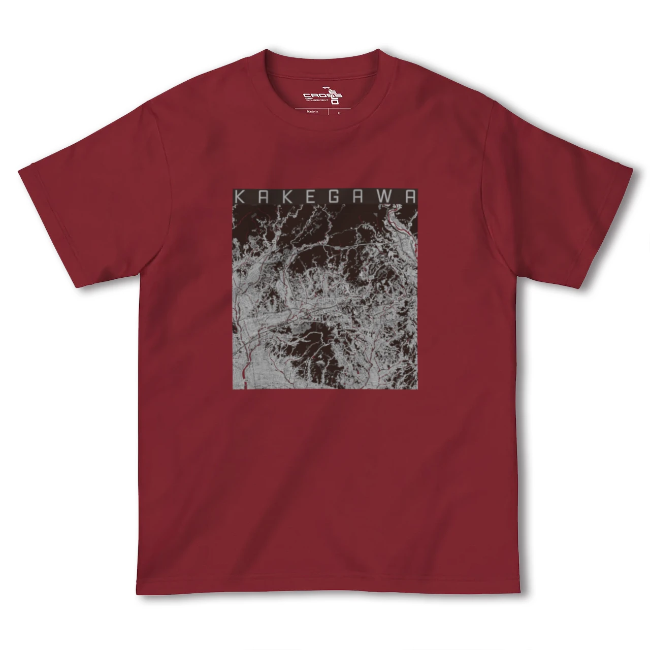 【掛川(静岡県)】地図柄ヘビーウェイトTシャツ