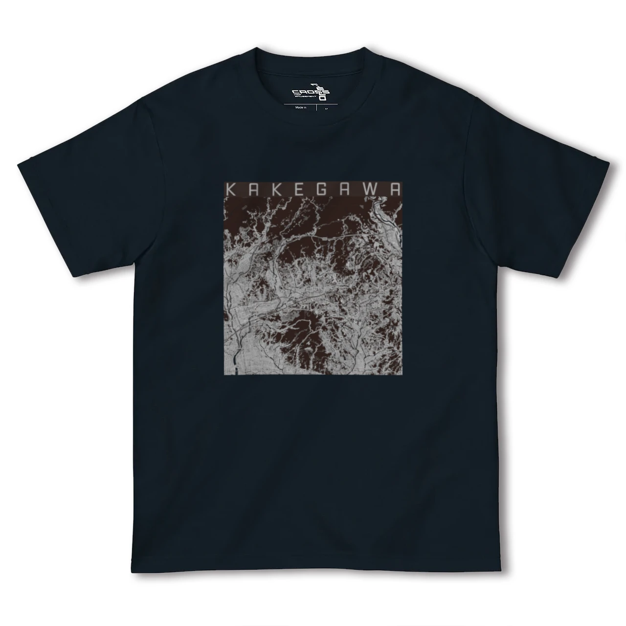 【掛川(静岡県)】地図柄ヘビーウェイトTシャツ