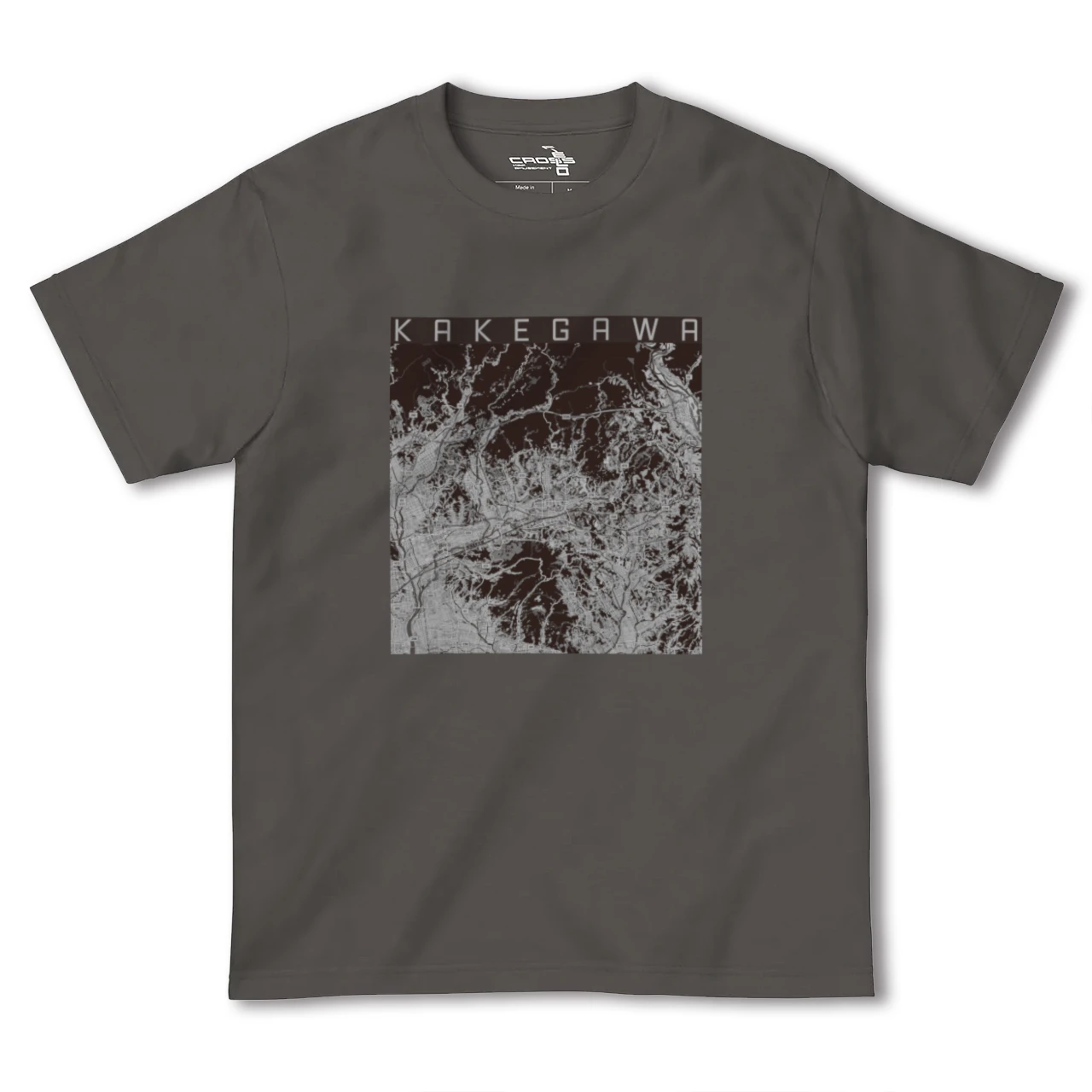 【掛川(静岡県)】地図柄ヘビーウェイトTシャツ