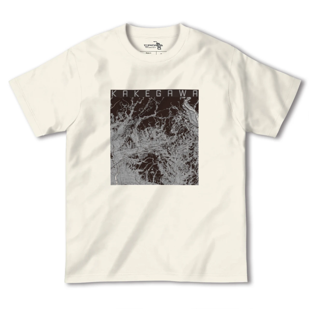 【掛川(静岡県)】地図柄ヘビーウェイトTシャツ