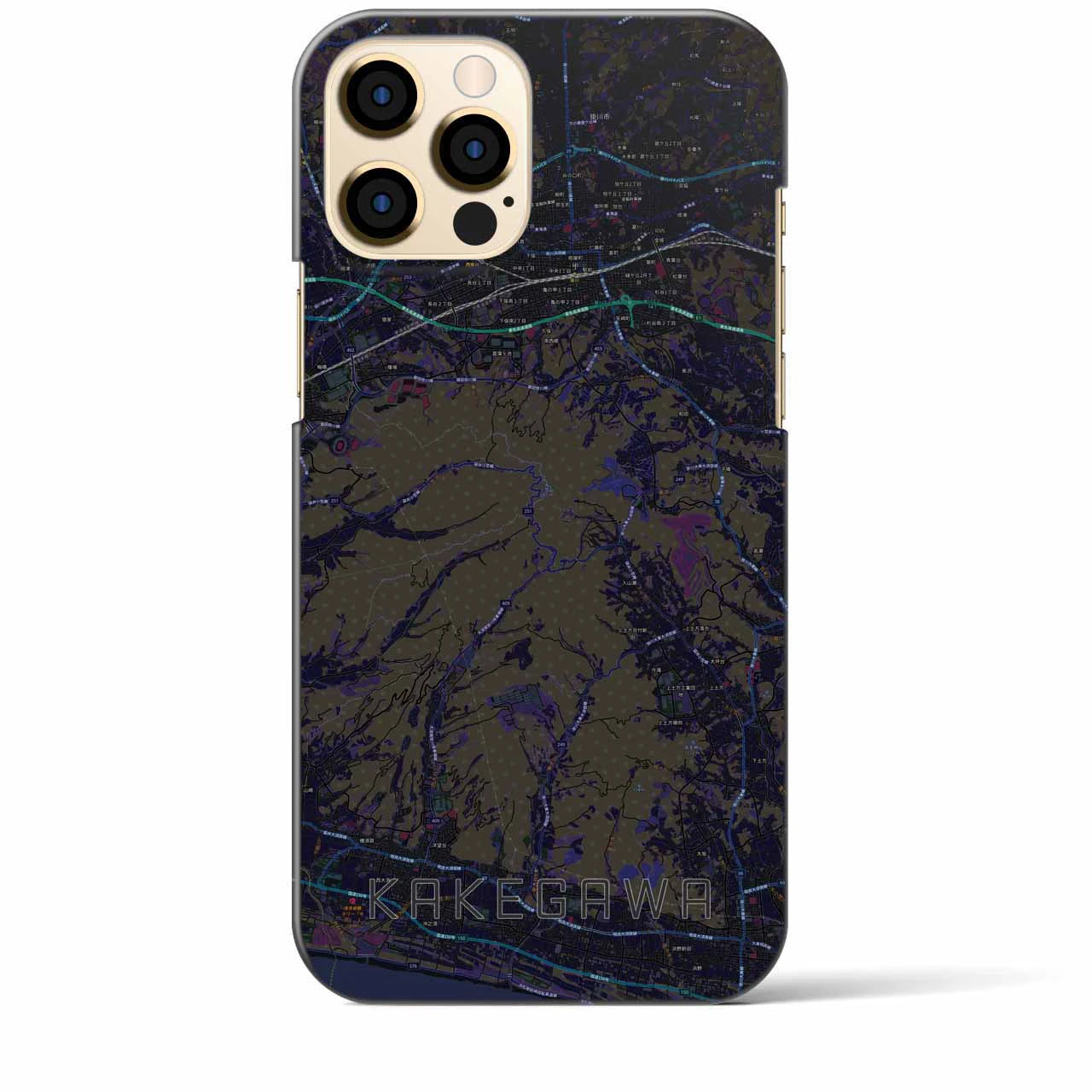 【掛川(静岡県)】地図柄iPhoneケース(バックカバータイプ)