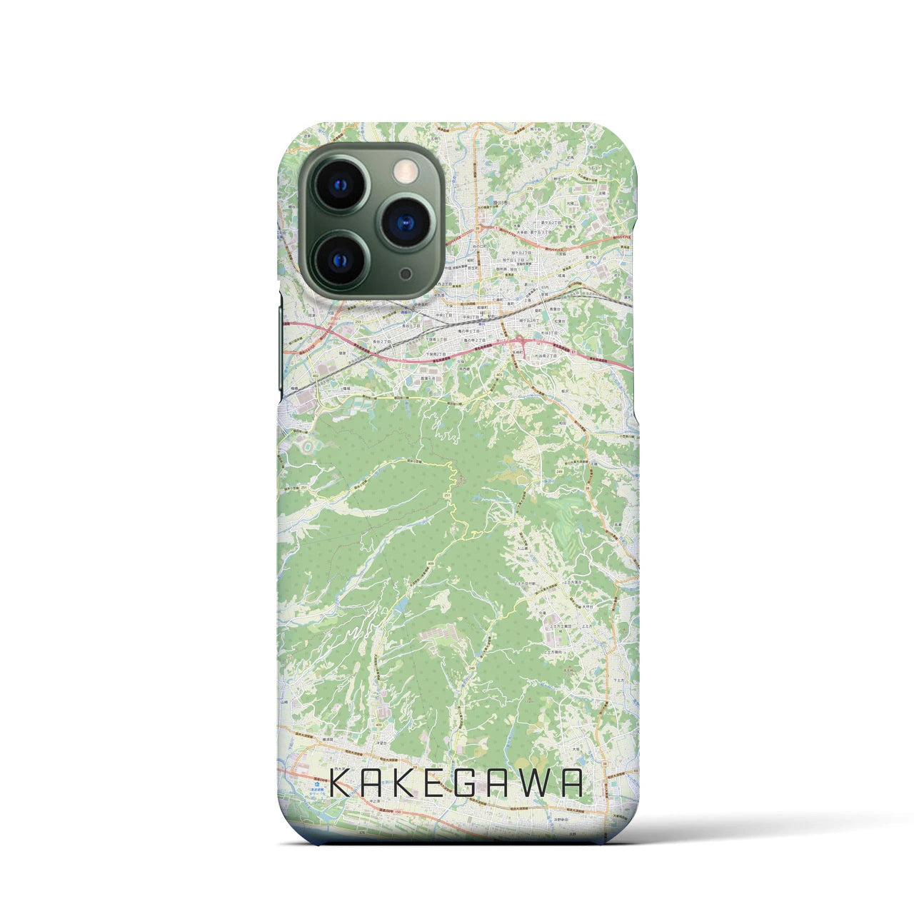 【掛川(静岡県)】地図柄iPhoneケース(バックカバータイプ)