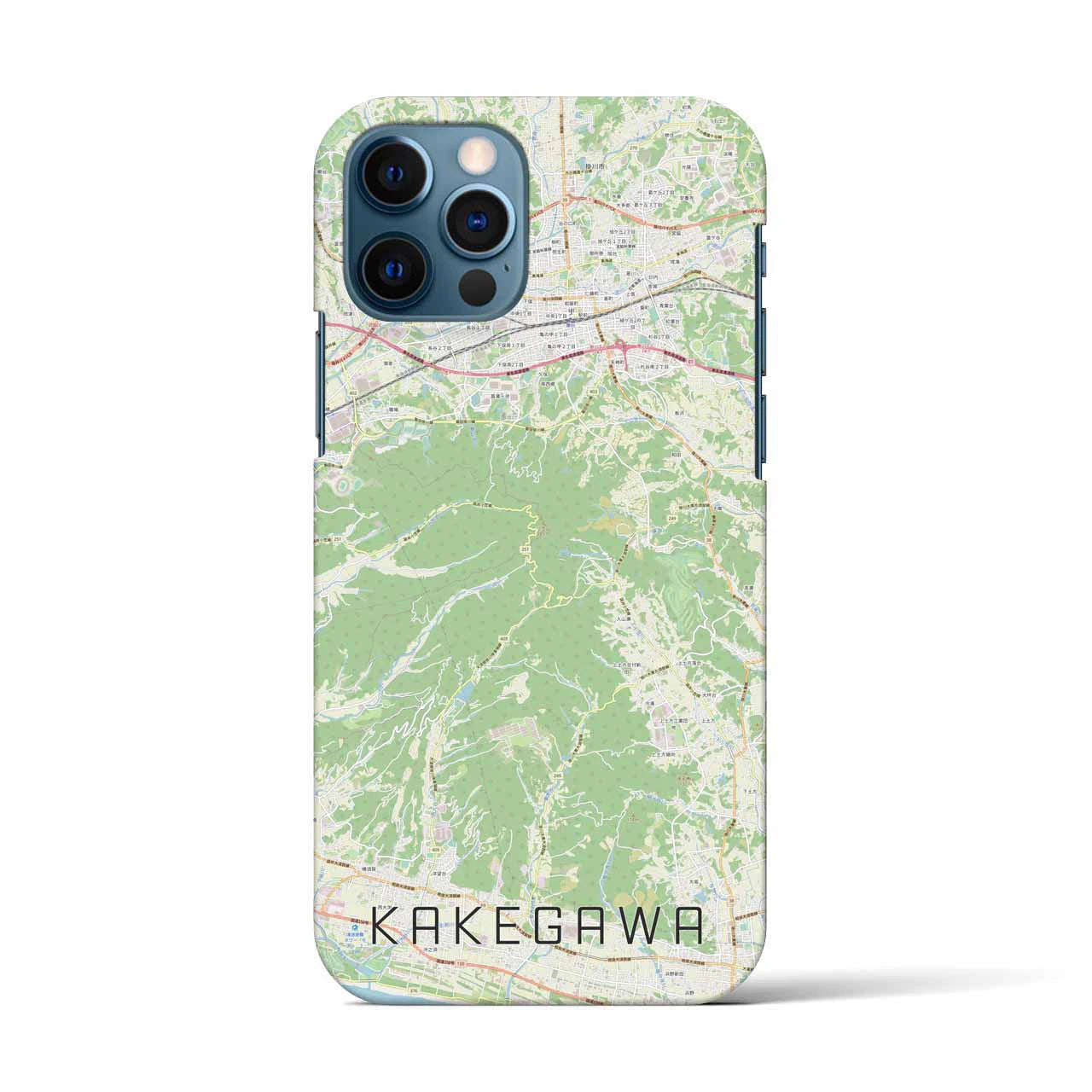 【掛川(静岡県)】地図柄iPhoneケース(バックカバータイプ)