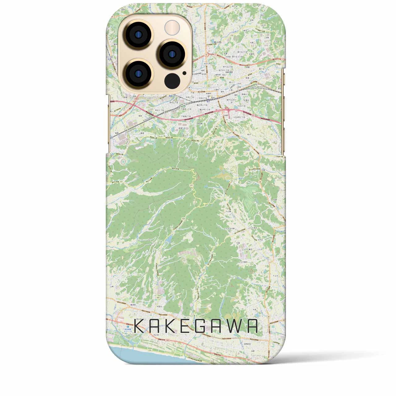 【掛川(静岡県)】地図柄iPhoneケース(バックカバータイプ)