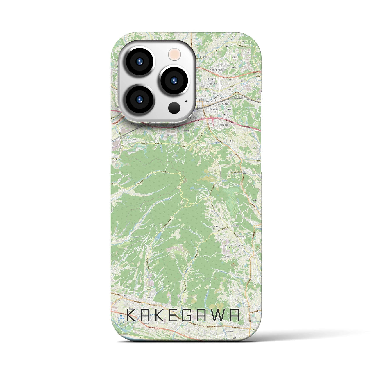 【掛川(静岡県)】地図柄iPhoneケース(バックカバータイプ)