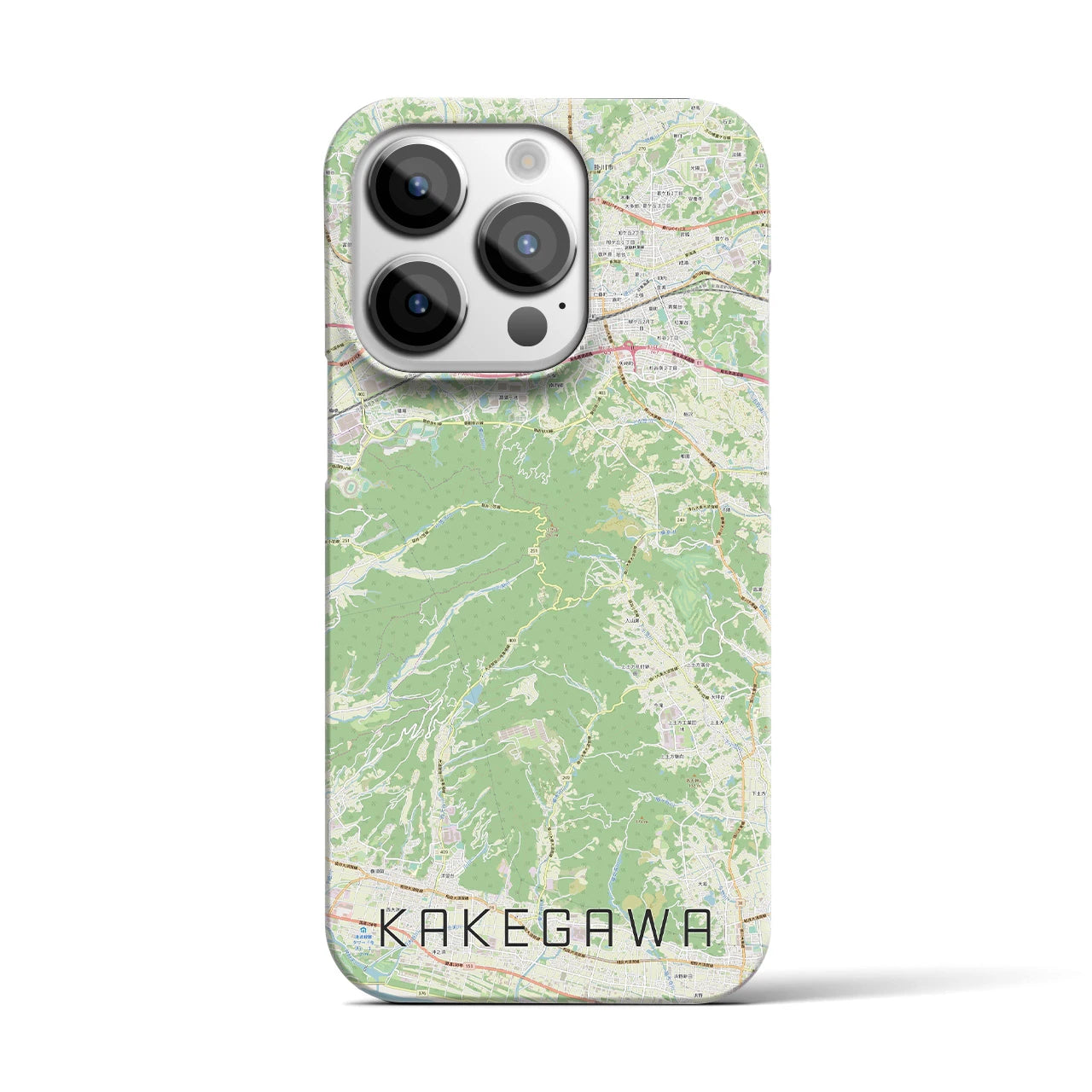 【掛川(静岡県)】地図柄iPhoneケース(バックカバータイプ)