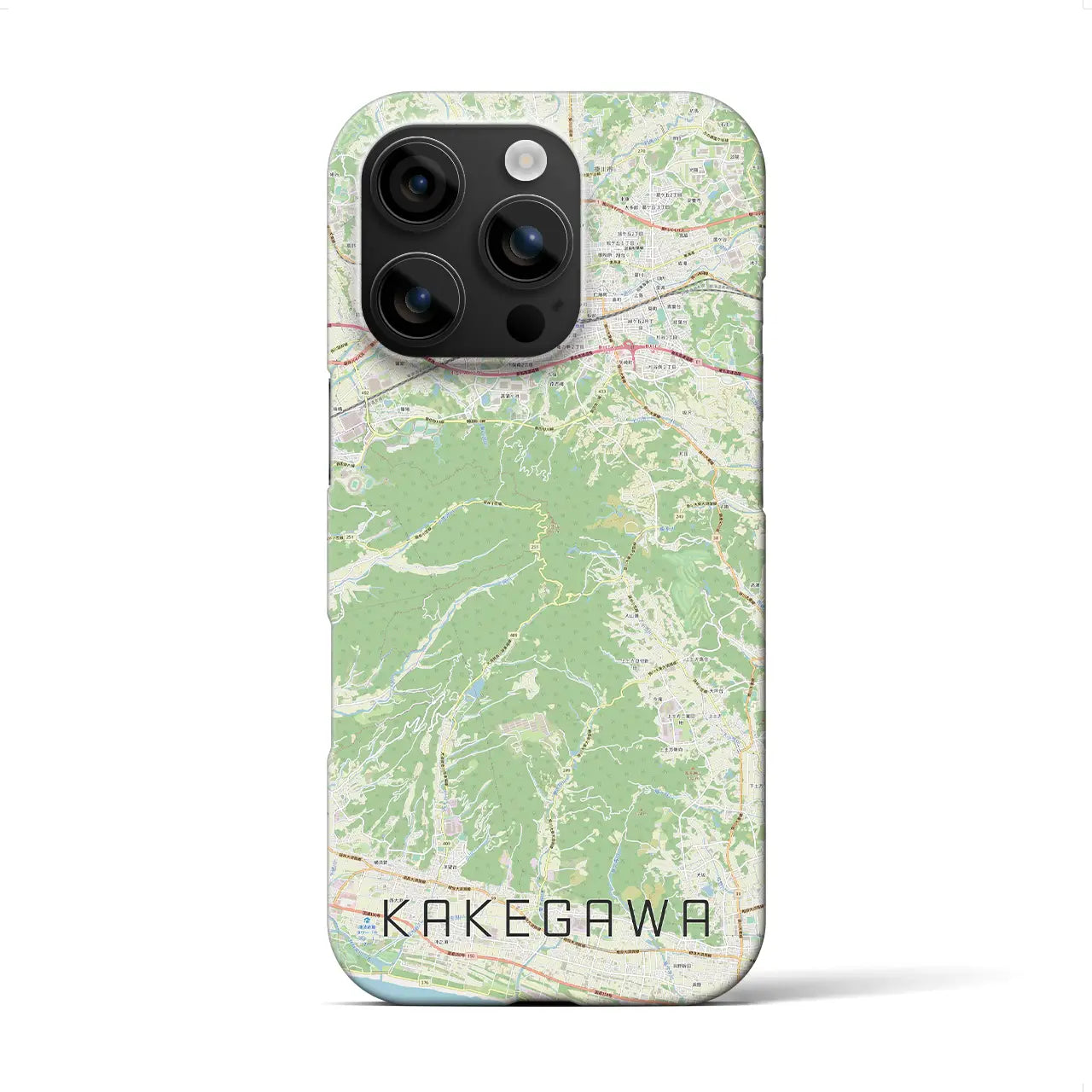 【掛川(静岡県)】地図柄iPhoneケース(バックカバータイプ)