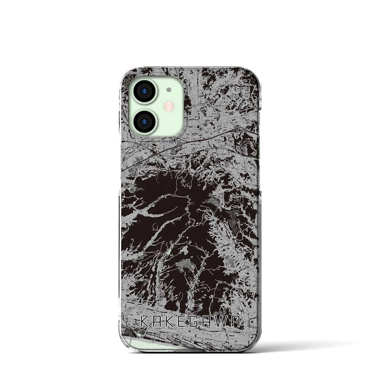 【掛川(静岡県)】地図柄iPhoneケース(クリアタイプ)