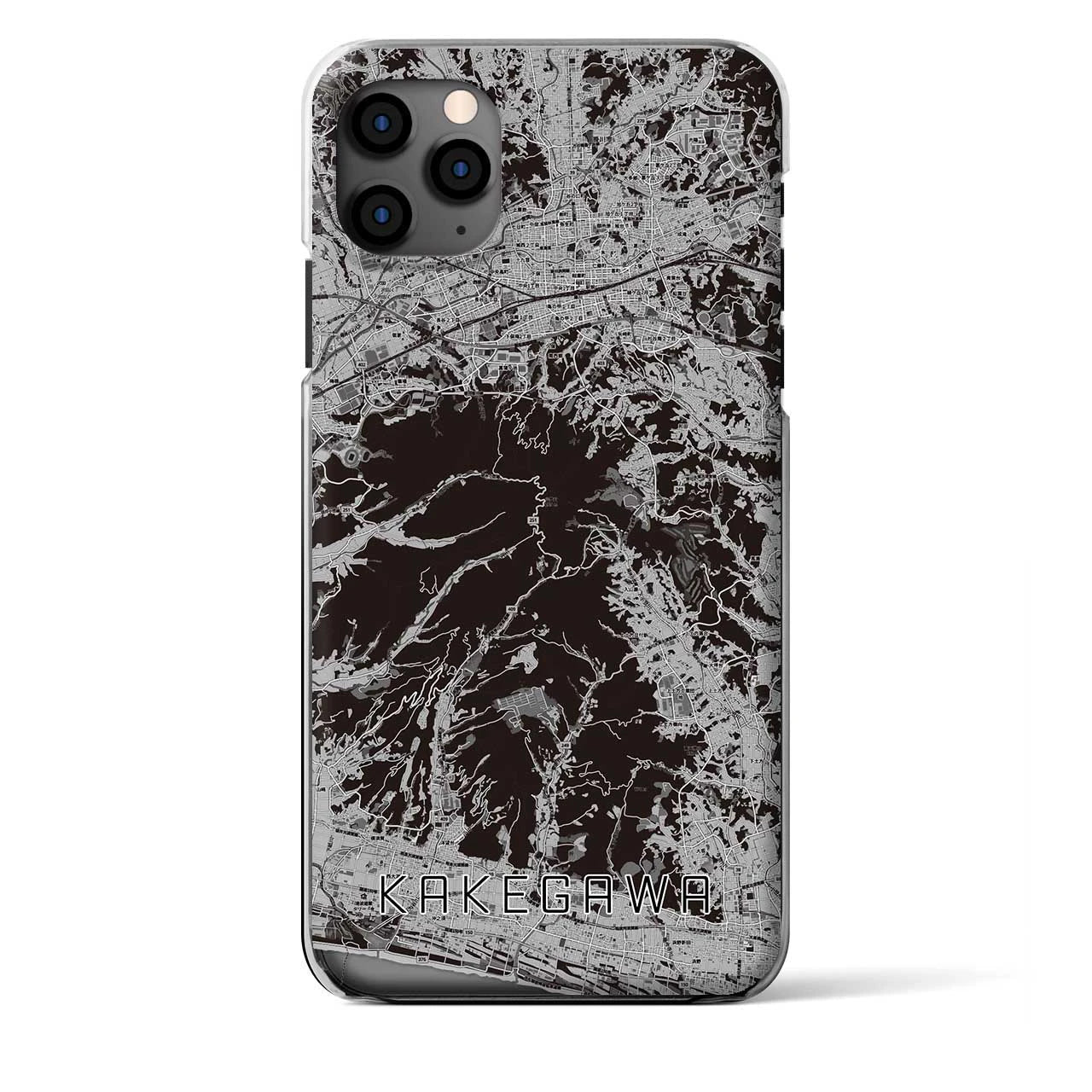 【掛川(静岡県)】地図柄iPhoneケース(クリアタイプ)