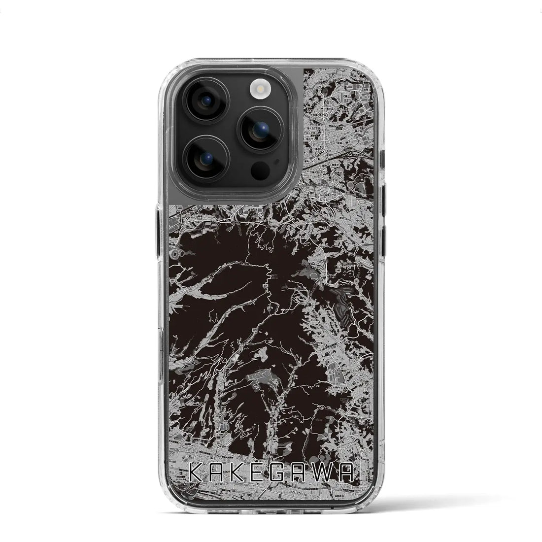 【掛川(静岡県)】地図柄iPhoneケース(MagSafeタイプ)