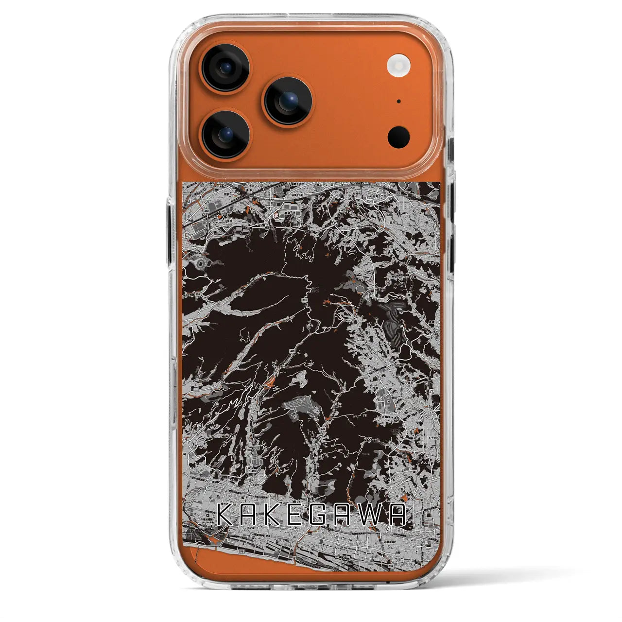 【掛川(静岡県)】地図柄iPhoneケース(MagSafeタイプ)