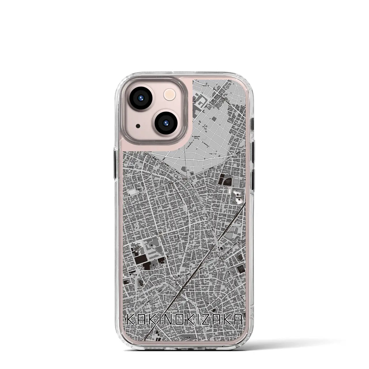 【柿の木坂(東京都)】地図柄iPhoneケース(MagSafeタイプ)