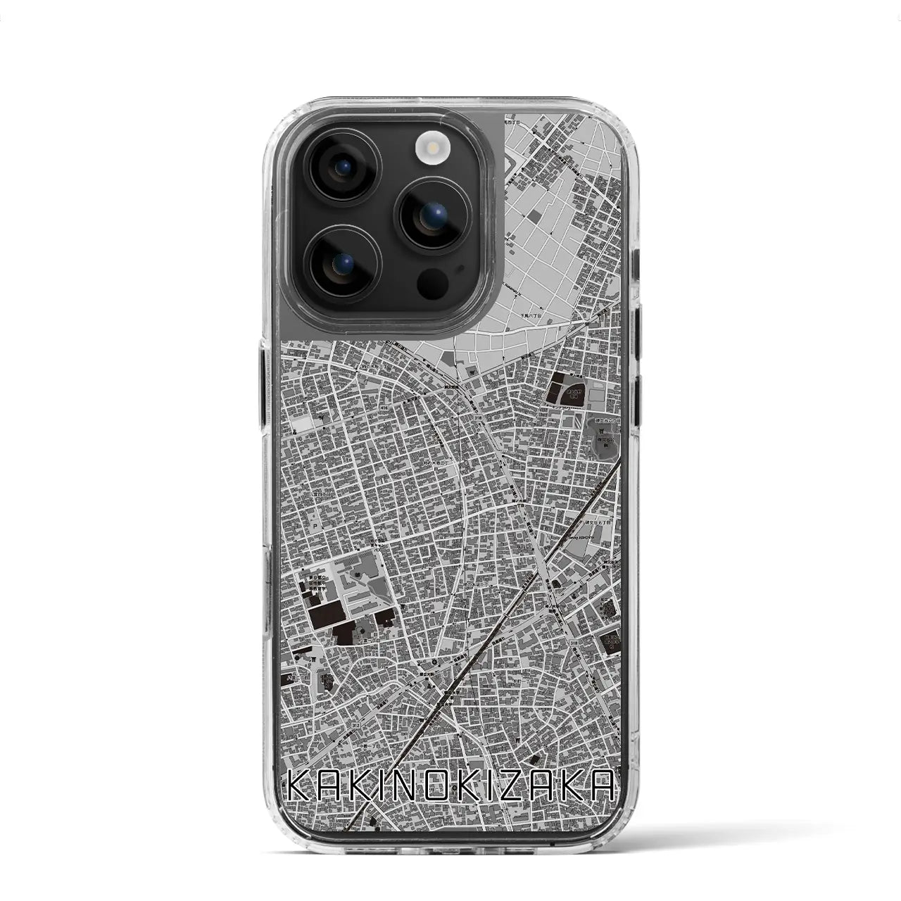 【柿の木坂(東京都)】地図柄iPhoneケース(MagSafeタイプ)