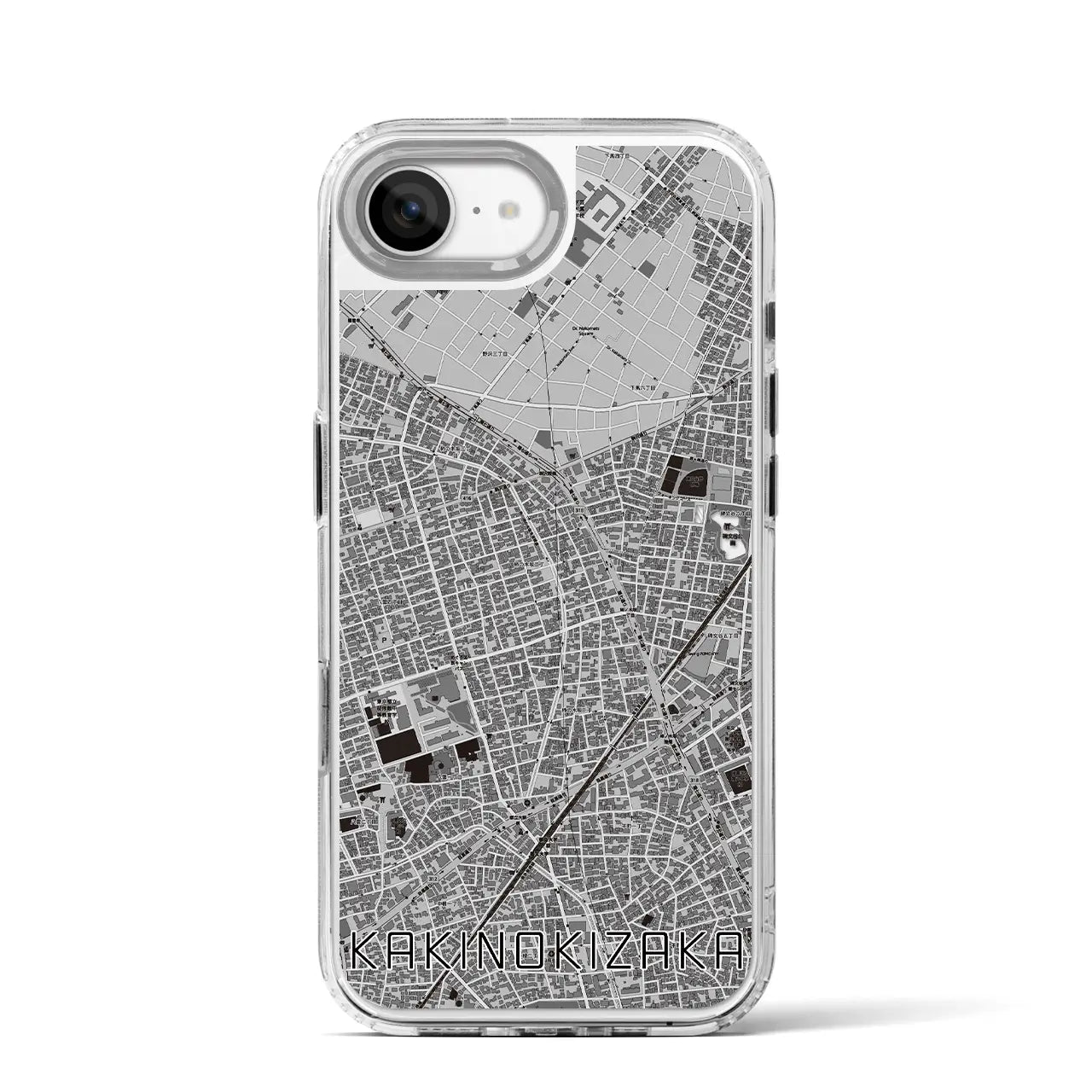 【柿の木坂(東京都)】地図柄iPhoneケース(MagSafeタイプ)