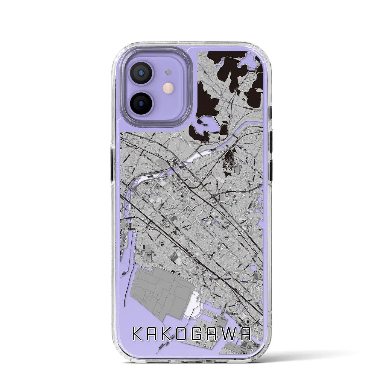 【加古川(兵庫県)】地図柄iPhoneケース(MagSafeタイプ)